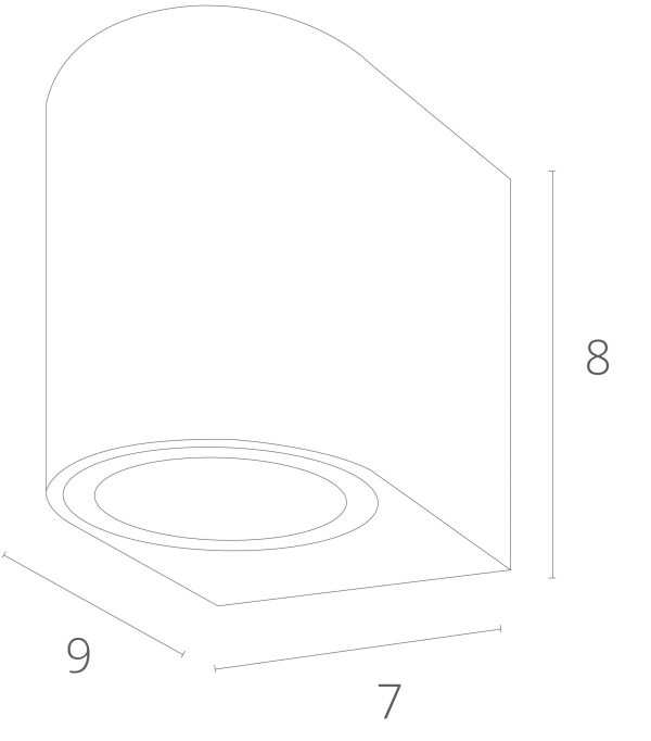 Фасадный светильник Arte Lamp COMPASS A3102AL-1WH — изображение 4
