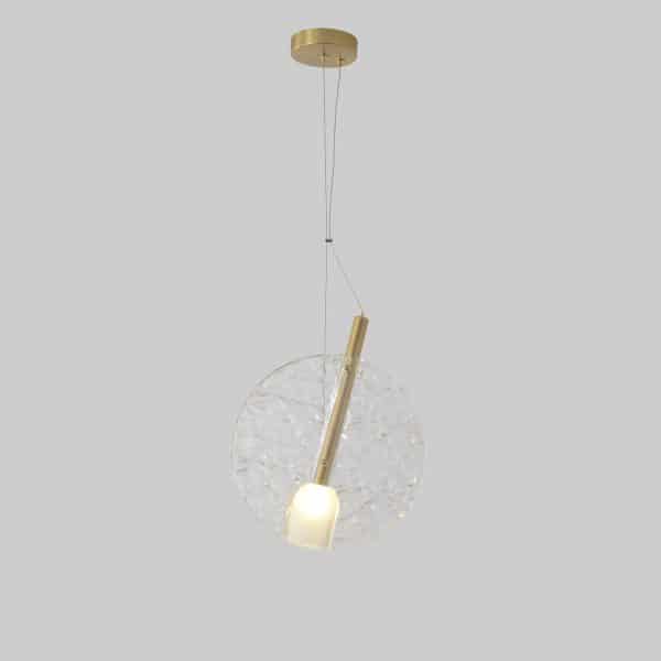 Светильник подвесной Crystal Lux FROZEN SP1 BRASS — изображение 3