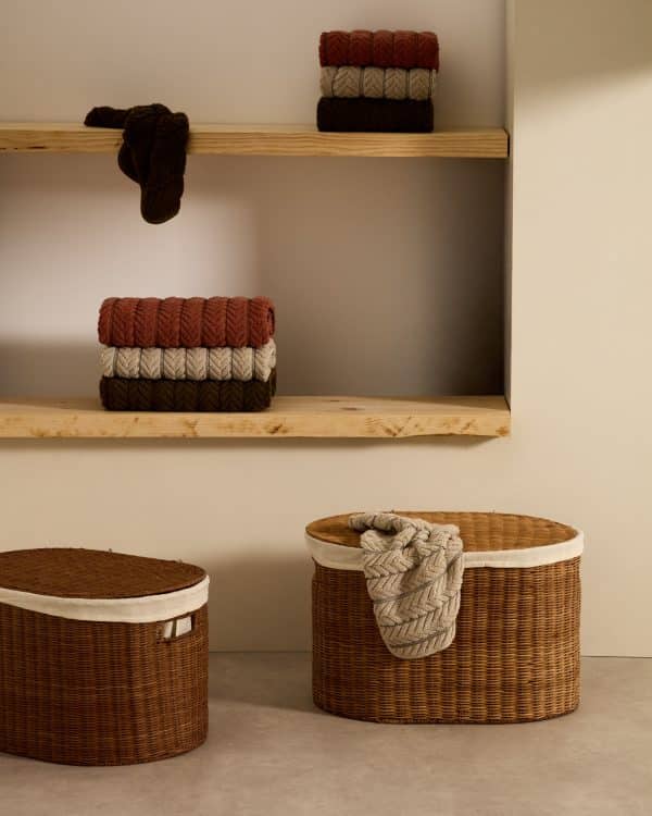 Indali Набор из 2-х корзин из ротанга Ø 50 см / Ø 55 см — изображение 2