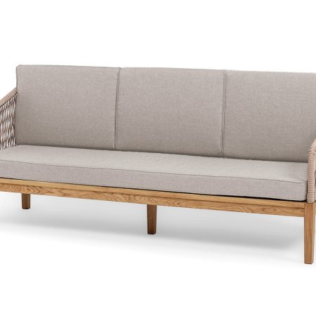 "Канны" диван 3-местный плетеный из роупа