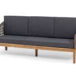 "Канны" диван 3-местный плетеный из роупа