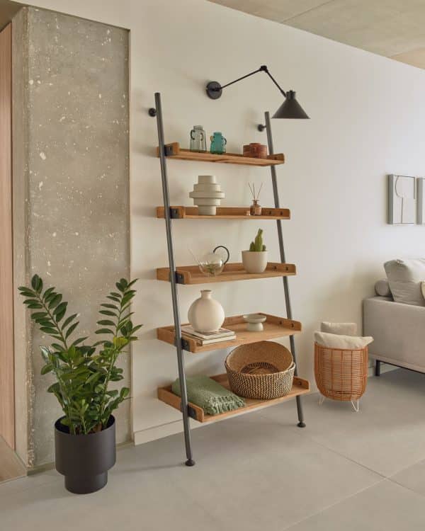 Кашпо для цветов Mash из черного металла Ø 28 см — изображение 3