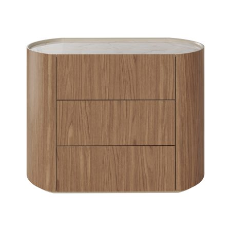 Комод Lagom 3 ящика ширина 100 см (натуральный дуб