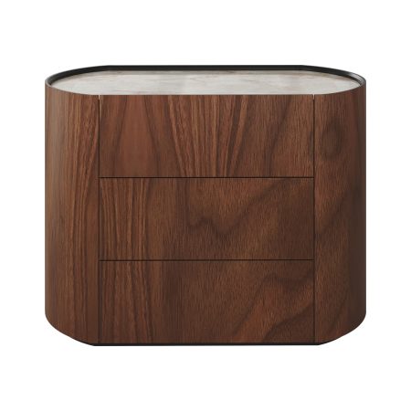 Комод Lagom 3 ящика ширина 100 см (орех