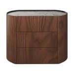 Комод Lagom 3 ящика ширина 100 см (орех