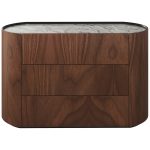 Комод Lagom 3 ящика ширина 120 см (орех