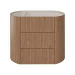 Комод Lagom 3 ящика ширина 90 см (натуральный дуб