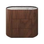 Комод Lagom 3 ящика ширина 90 см (орех