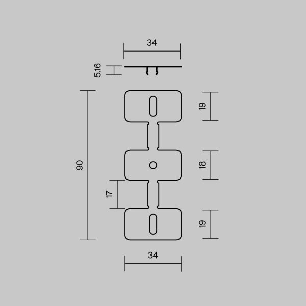 Комплектующие для профиля Led Strip 642080 — изображение 3