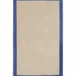 Ковер Nalim бежево-голубой 100% хлопок 90 х 150 см