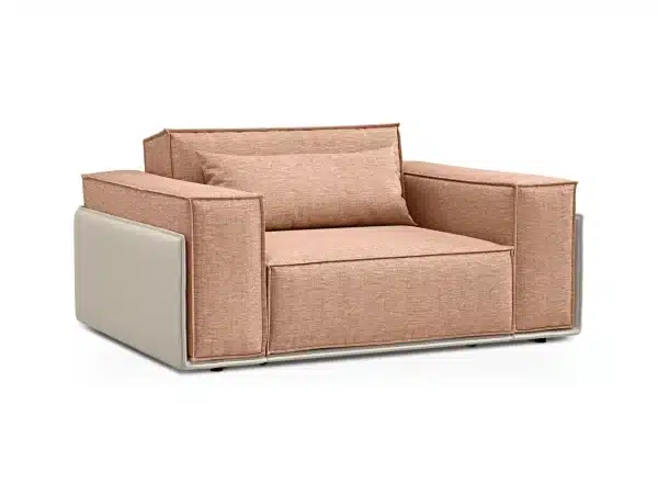 Кресло Asti бежевый, красный — изображение 2