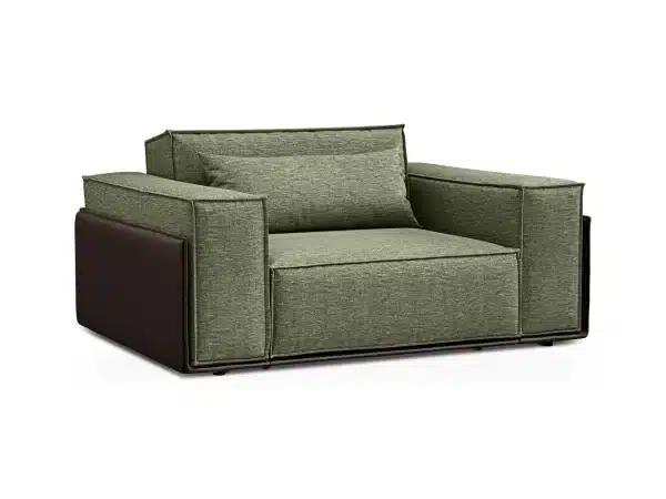 Кресло Asti коричневый, зеленый — изображение 2