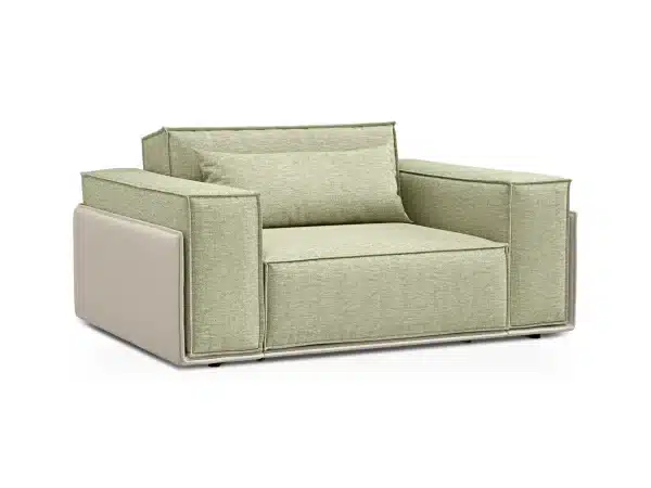 Кресло Asti бежевый, зеленый — изображение 2