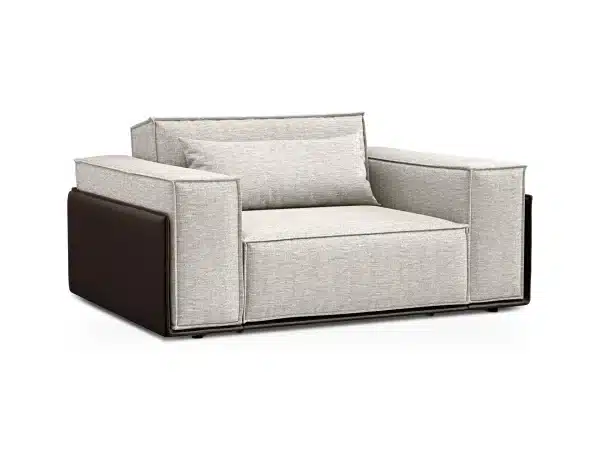 Кресло Asti коричневый, светло-серый — изображение 2