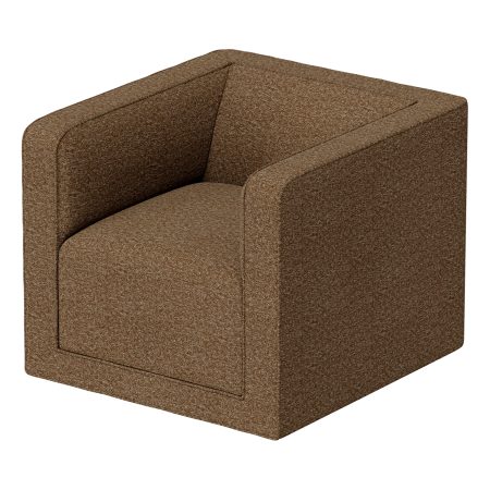 Кресло Cube (коричневый