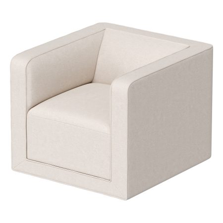 Кресло Cube (молочный