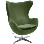Кресло EGG STYLE CHAIR зеленый