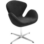 Кресло SWAN STYLE CHAIR графит