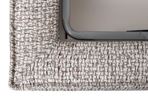 Кровать детская угловая Runa-80 с мех шенилл серая Seppia Ser 114*215*80см — изображение 5