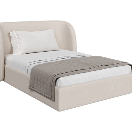 Кровать двуспальная Classic 140 см (молочный