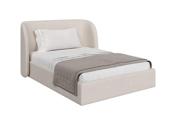 Кровать двуспальная Classic 140 см (молочный