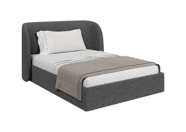 Кровать двуспальная Classic 140 см (серый