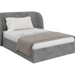 Кровать двуспальная Classic 140 см (серый