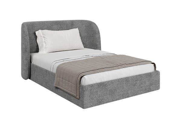 Кровать двуспальная Classic 140 см (серый