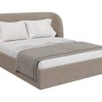 Кровать двуспальная Classic 160 см (бежевый