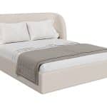 Кровать двуспальная Classic 160 см (молочный