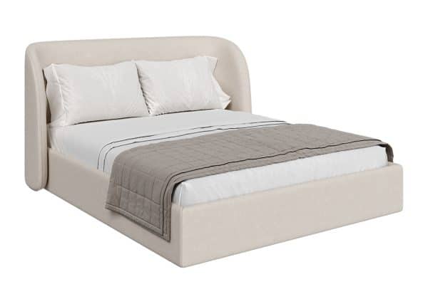 Кровать двуспальная Classic 160 см (молочный