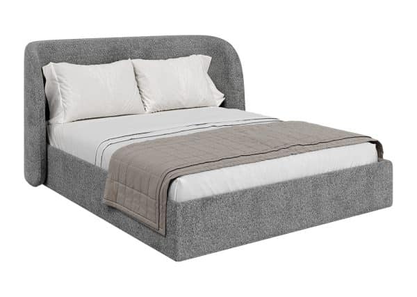 Кровать двуспальная Classic 160 см (серый