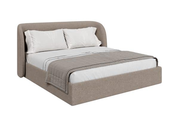 Кровать двуспальная Classic 180 см (бежевый