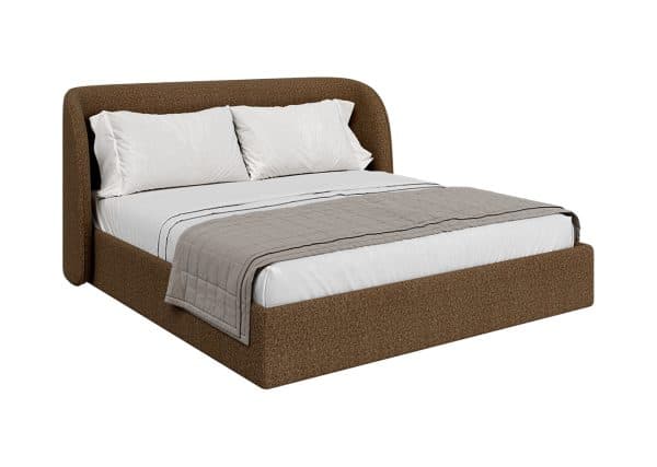 Кровать двуспальная Classic 180 см (коричневый