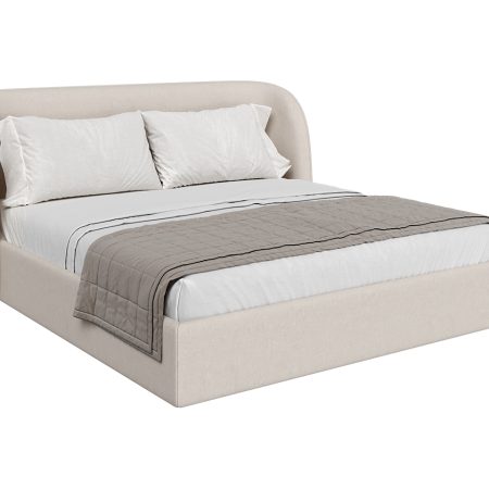 Кровать двуспальная Classic 180 см (молочный