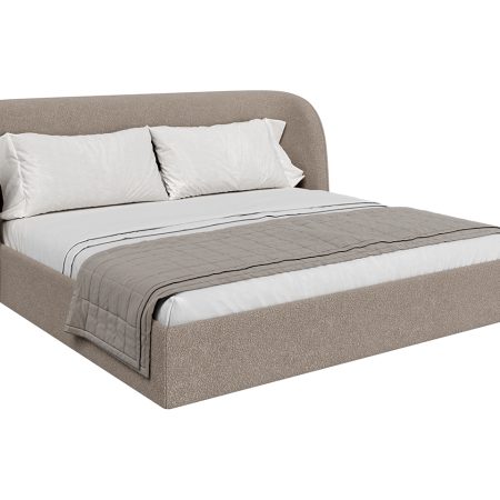 Кровать двуспальная Classic 200 см (бежевый