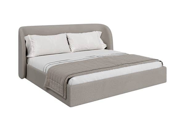 Кровать двуспальная Classic 200 см (бежевый