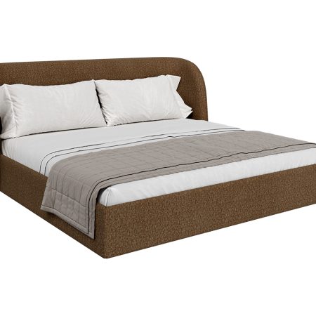 Кровать двуспальная Classic 200 см (коричневый