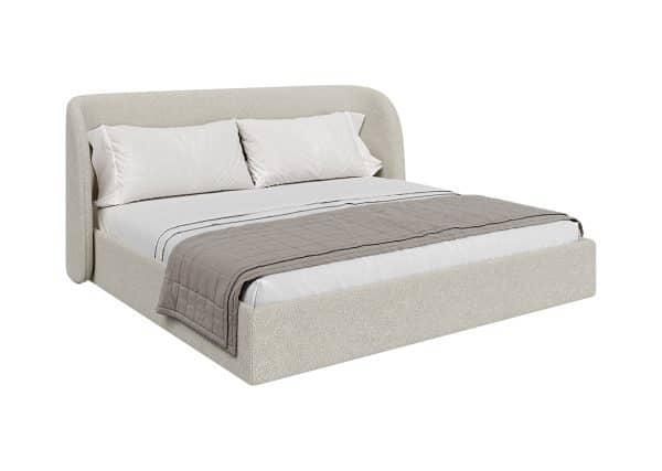 Кровать двуспальная Classic 200 см (молочный