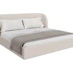 Кровать двуспальная Classic 200 см (молочный