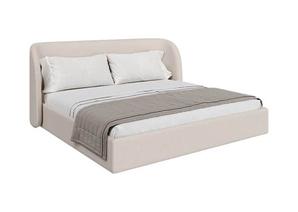 Кровать двуспальная Classic 200 см (молочный