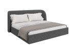 Кровать двуспальная Classic 200 см (серый