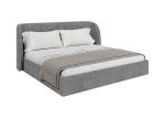Кровать двуспальная Classic 200 см (серый