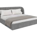 Кровать двуспальная Classic 200 см (серый