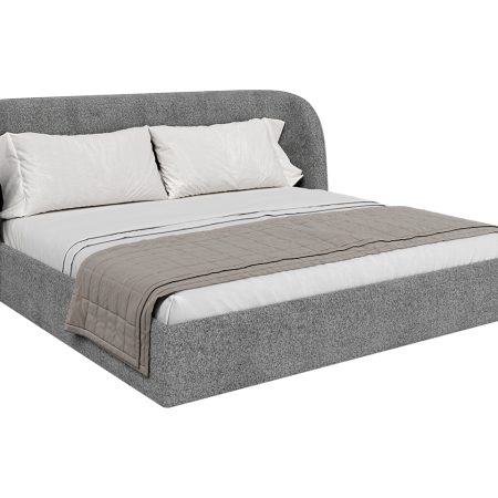 Кровать двуспальная Classic 200 см (серый