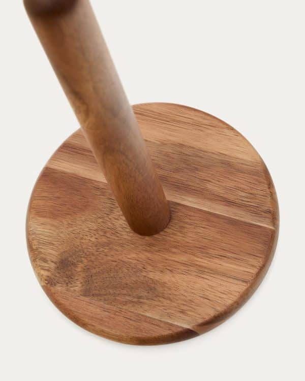 Кухонный держатель для бумажных полотенец Nukha из древесины акации — изображение 3