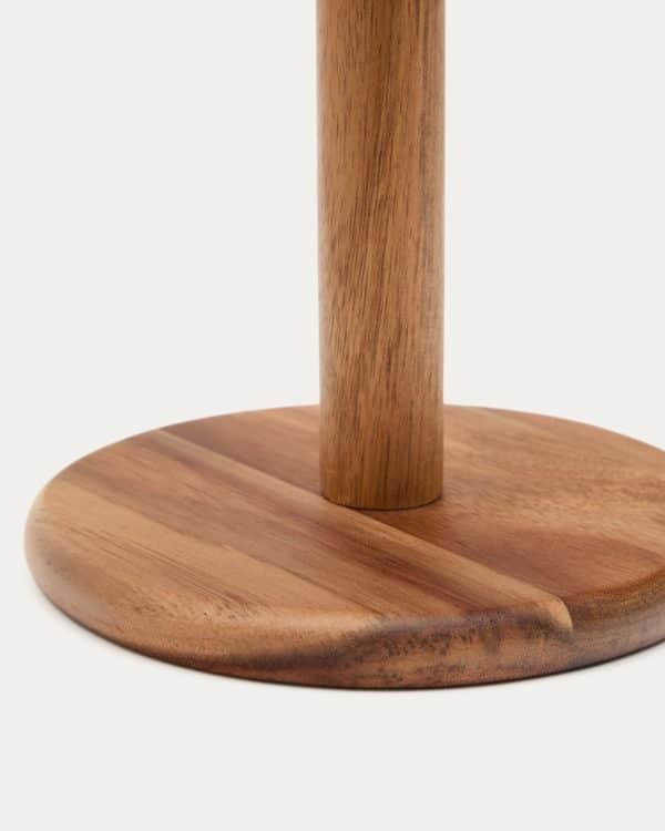 Кухонный держатель для бумажных полотенец Nukha из древесины акации — изображение 4