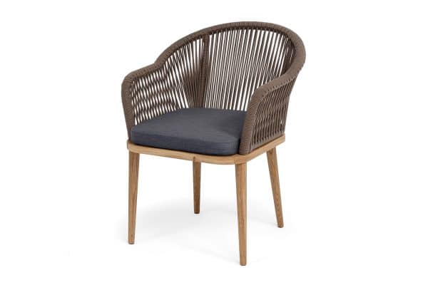 "Лион" стул плетеный из роупа