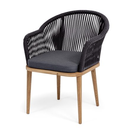 "Лион" стул плетеный из роупа