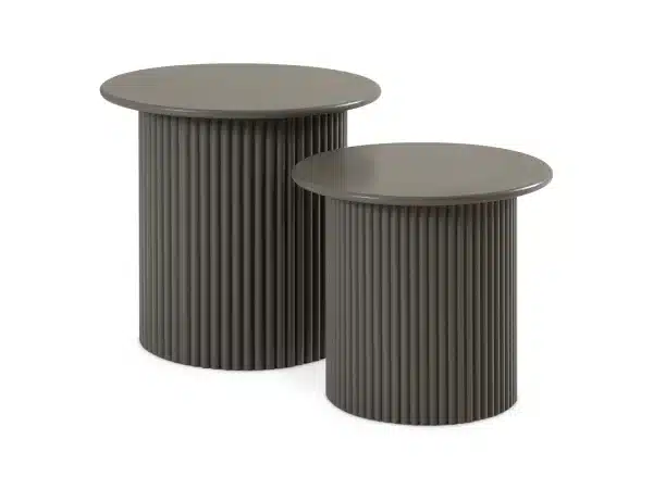 Набор журнальных столиков Mia серый — изображение 2